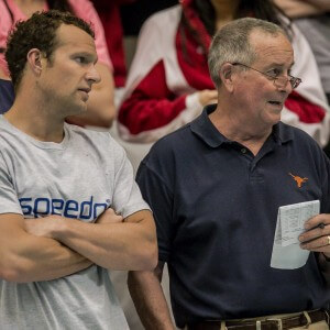 Eddie Reese and Brendan Hansen